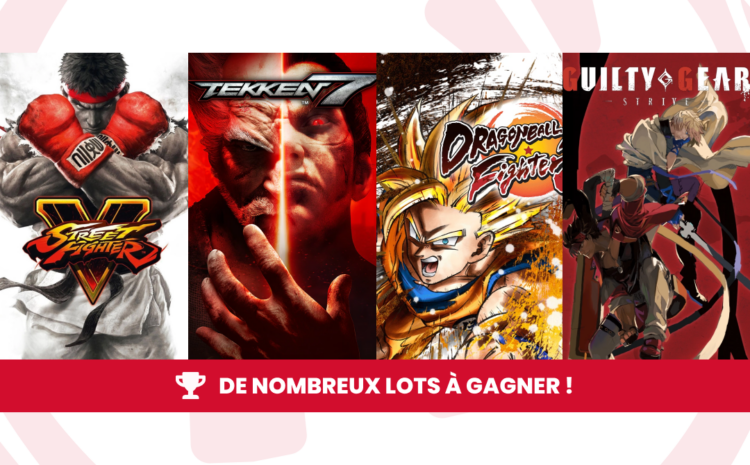  Tournois PS4 : Street Fighter, Tekken, Dragon Ball FighterZ…